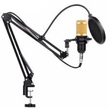 Andowl MIC7 Condenser Microphone - Mic Kit for Studio Recording and Podcast